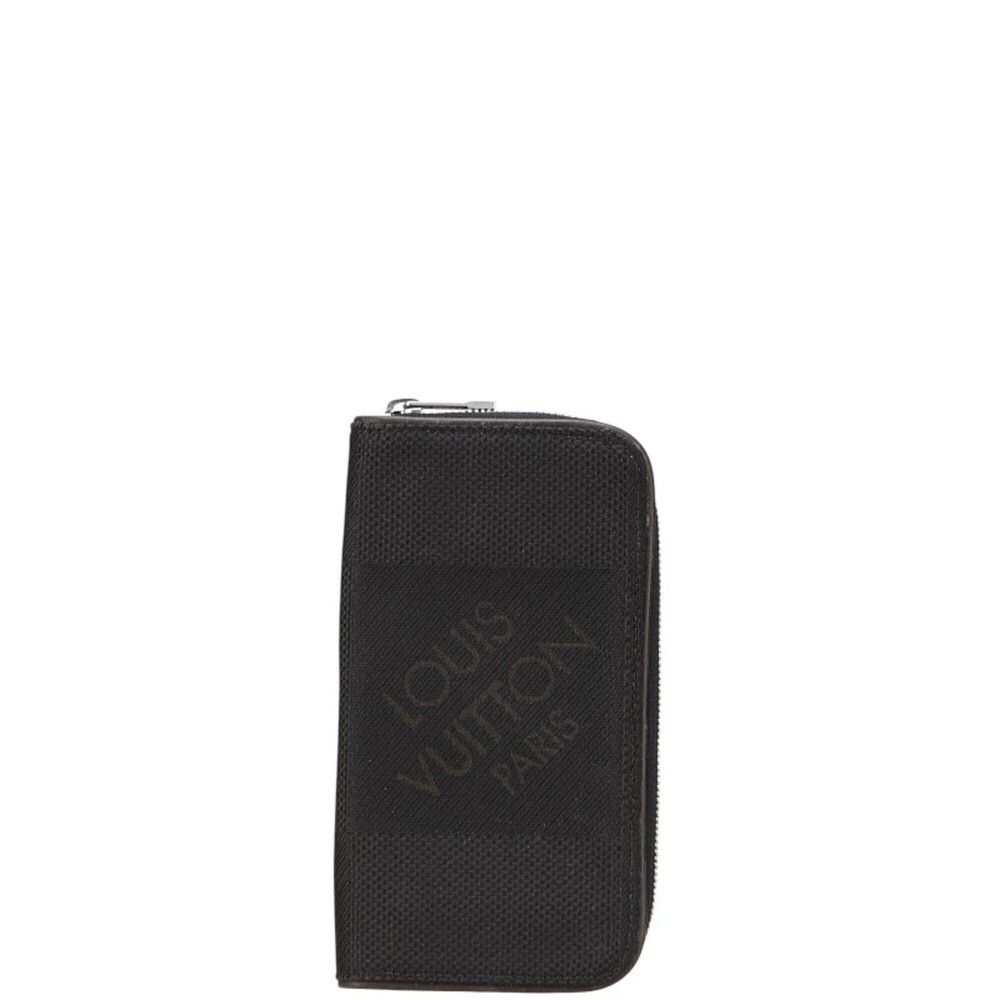 Louis Vuitton Damier Geant Portefeuille Long Zipper Wallet M93546 Noir Black ... - Picture 1 of 10